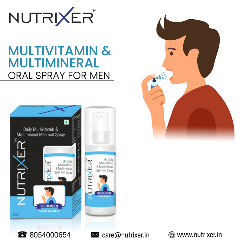 Daily Multivitamin & Multimineral Men Oral Spray